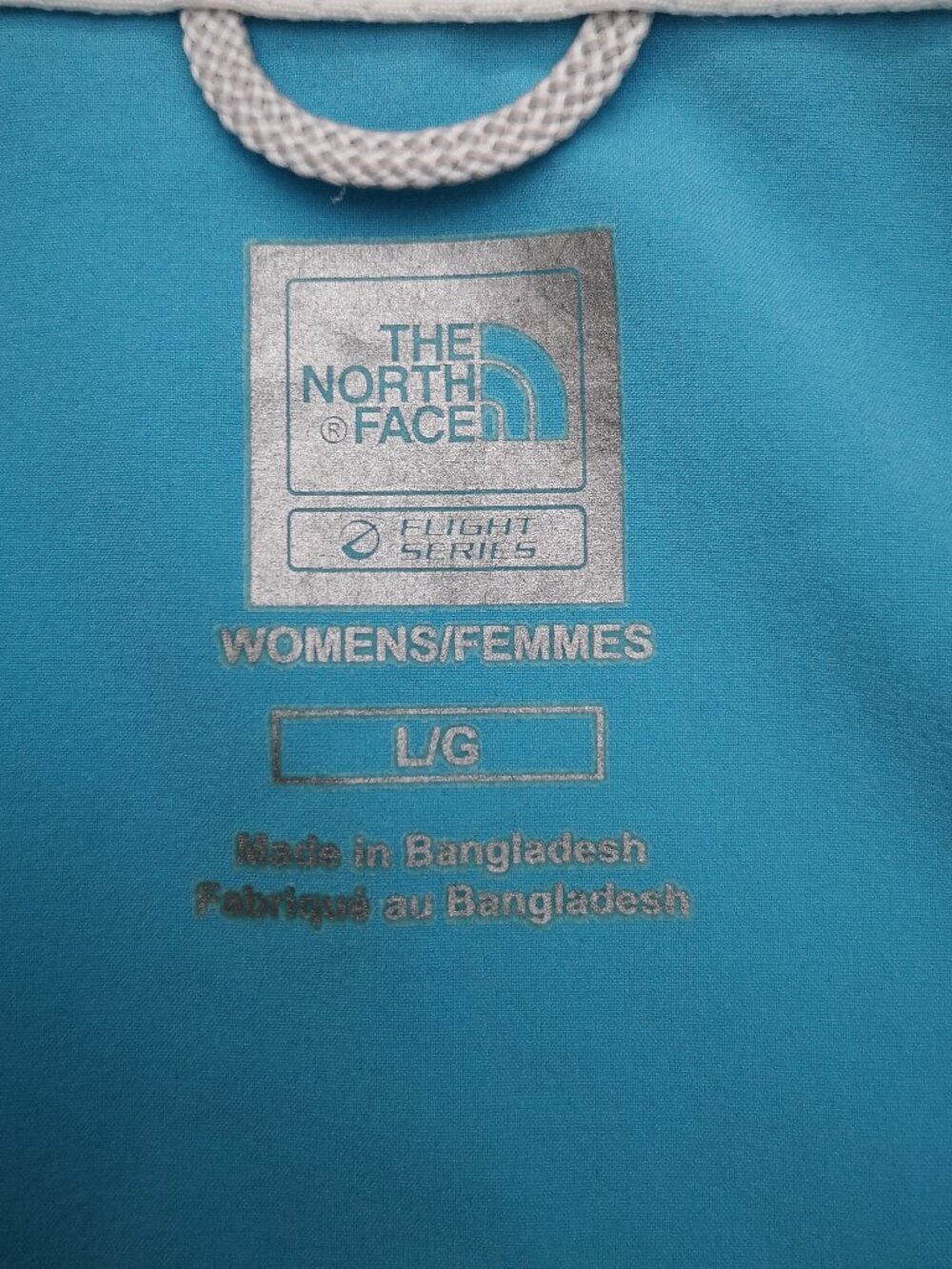 The North Face Ladies Size Large Turquoise Removable Sleeves Full Zip Jacket - Picture 3 of 15